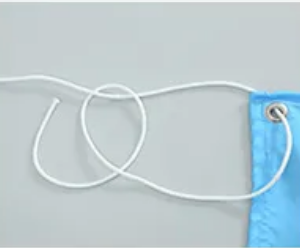 ロープを長い状態で使用する方法 step01
