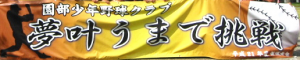 横断幕例