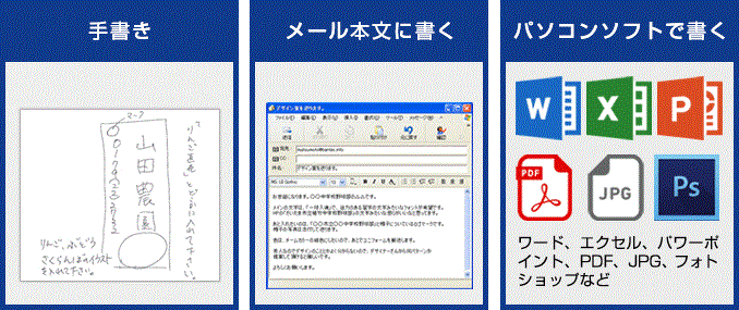 簡単デザイン作成方法
