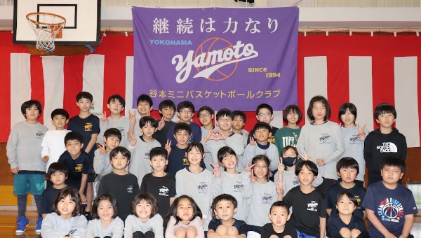 横断幕　制作実例　バスケットボール