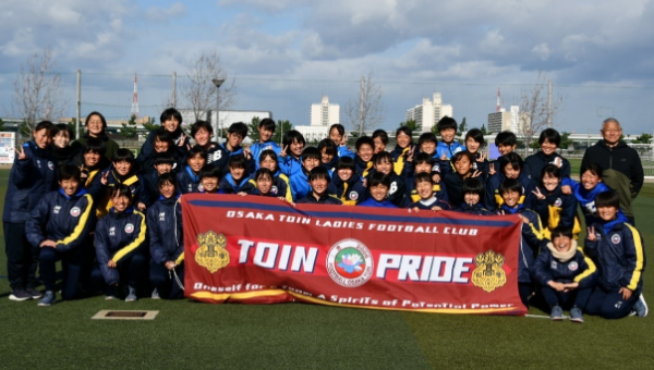 横断幕　制作実例　サッカー